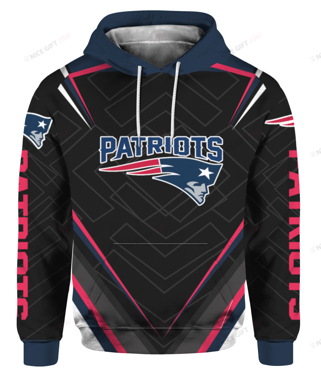 New England Patriots 3D Hoodie Gift For Fans
