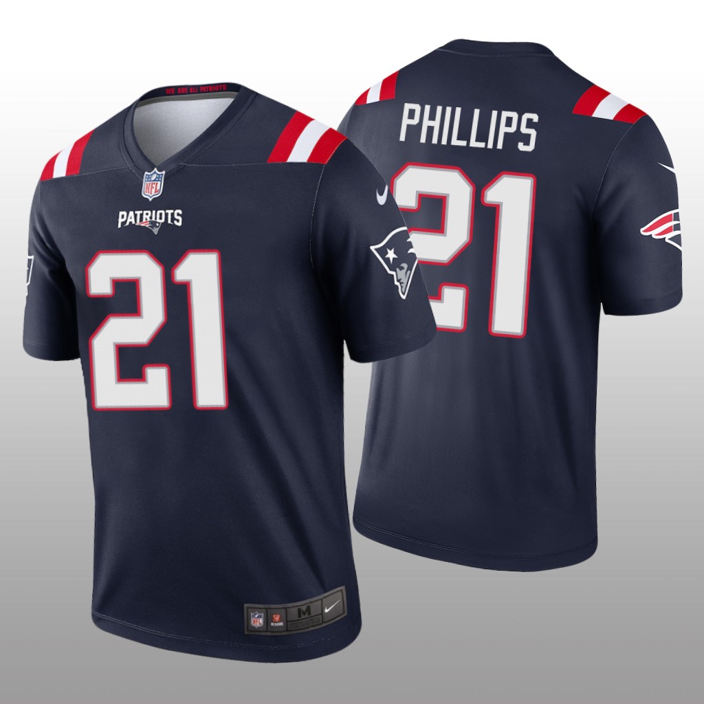 New England Patriots Adrian Phillips Navy Jersey Legend - Men's