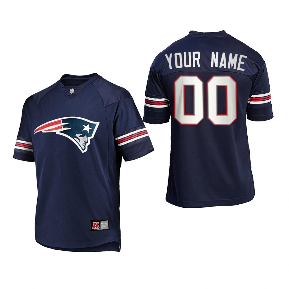 New England Patriots Custom Navy New Season - Men's