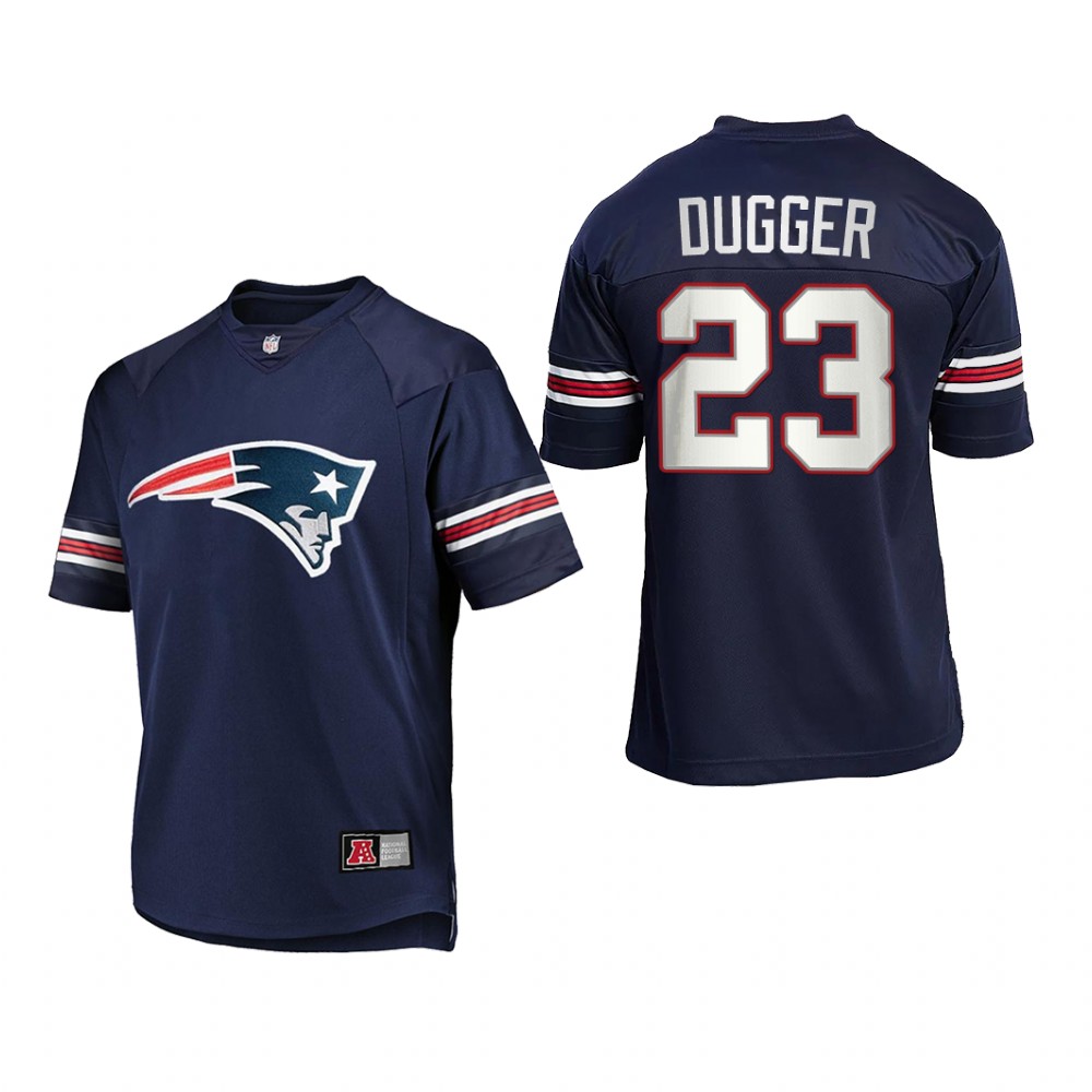 New England Patriots Kyle Dugger Navy New Season - Men's
