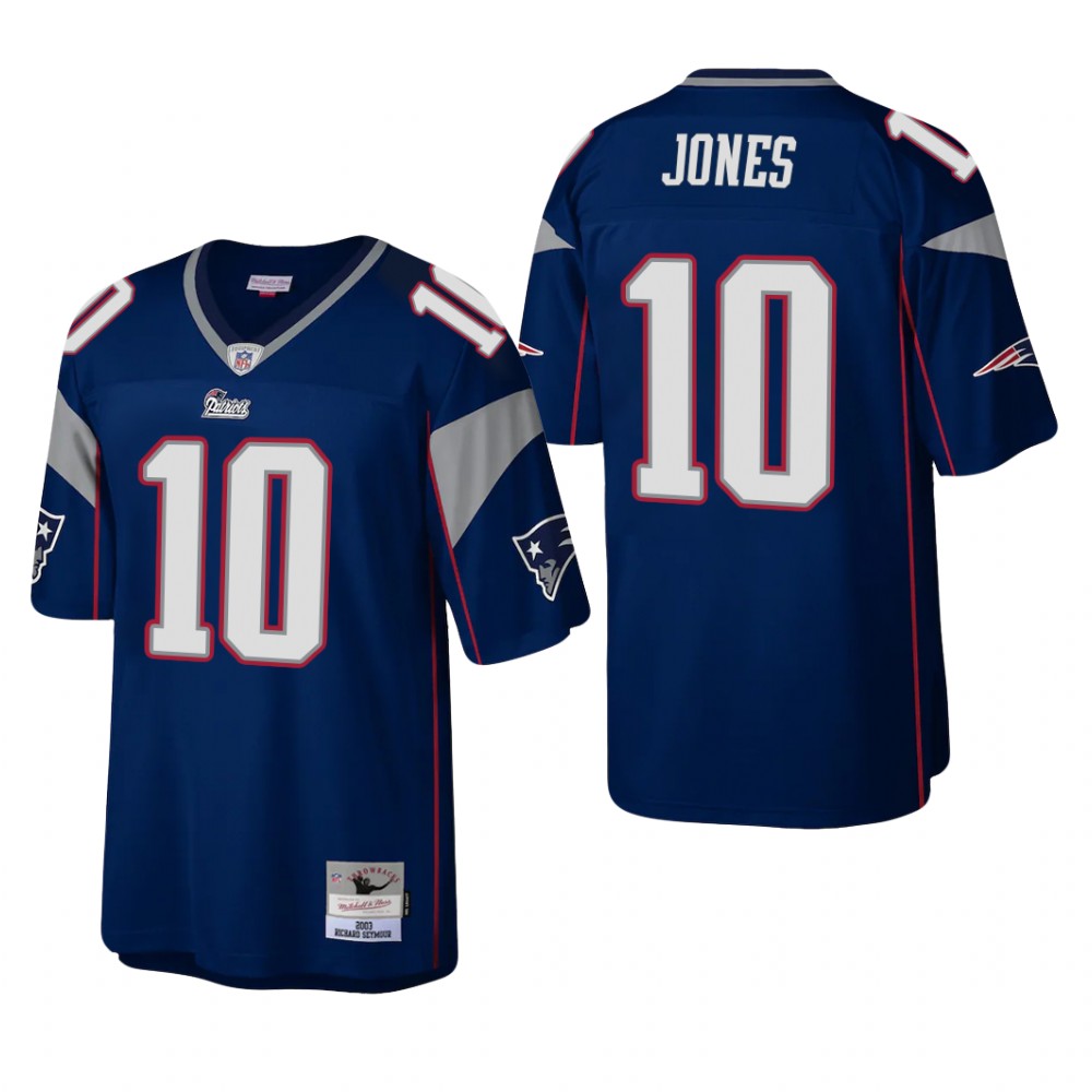 New England Patriots Mac Jones Navy 2003 Legacy - Men's