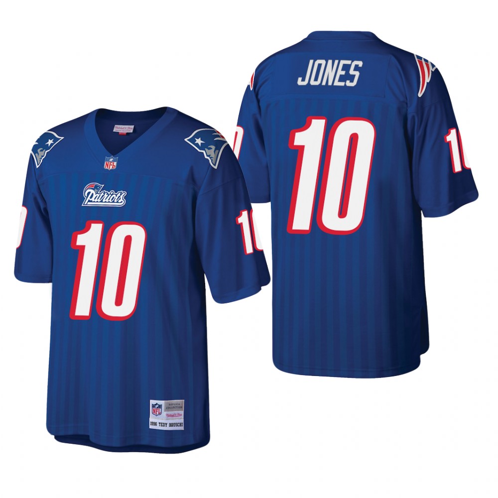 New England Patriots Mac Jones Royal 1996 Legacy - Men's