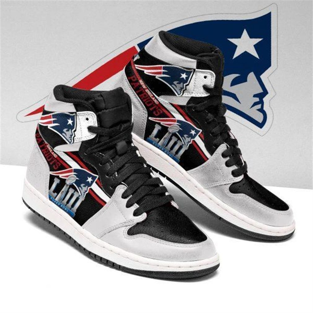 New England Patriots NFL Team Sneakers Gift For Fans High Top Air Jordan Sneaker, Air Jordan Hightop