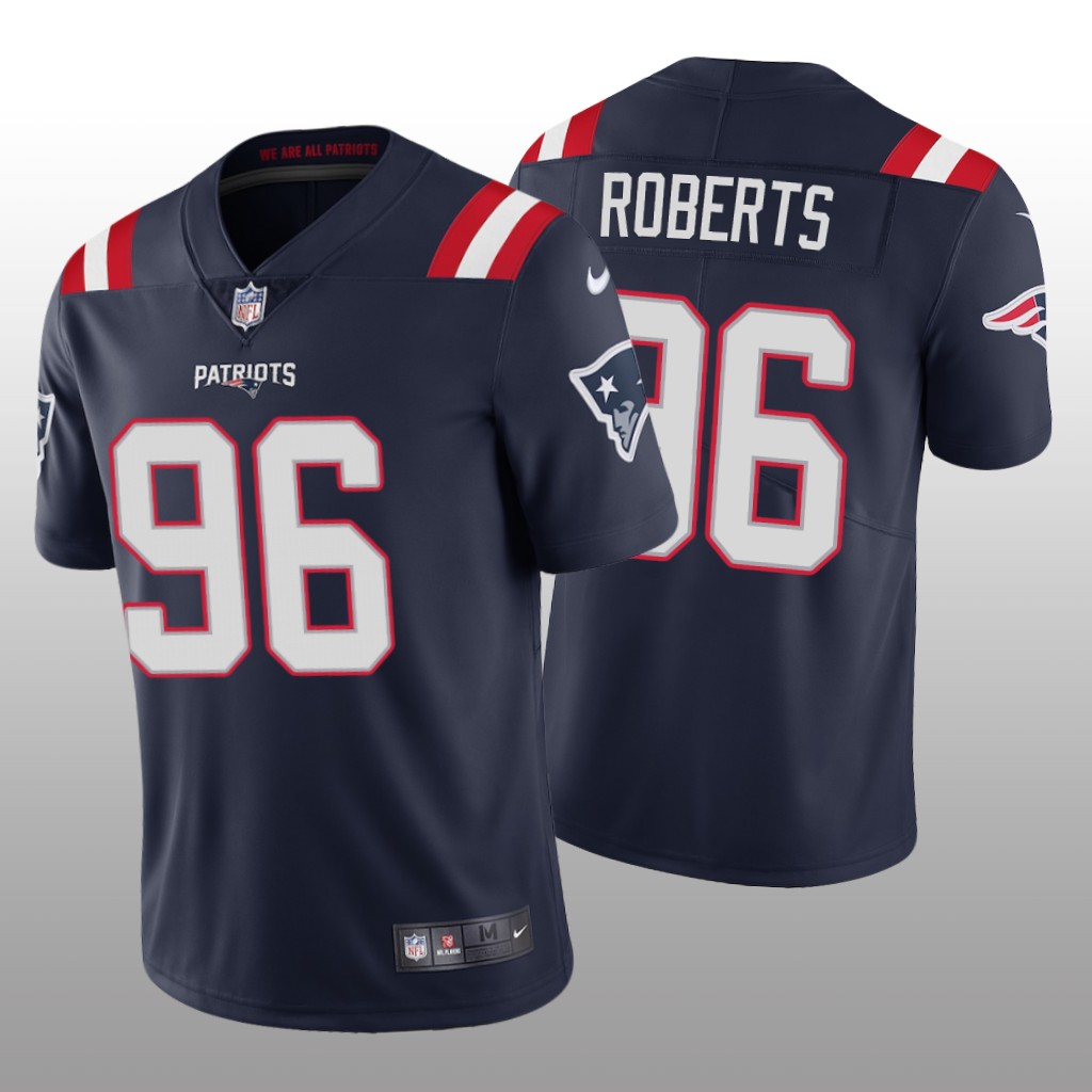 New England Patriots Sam Roberts Navy Jersey Vapor Limited - Men's