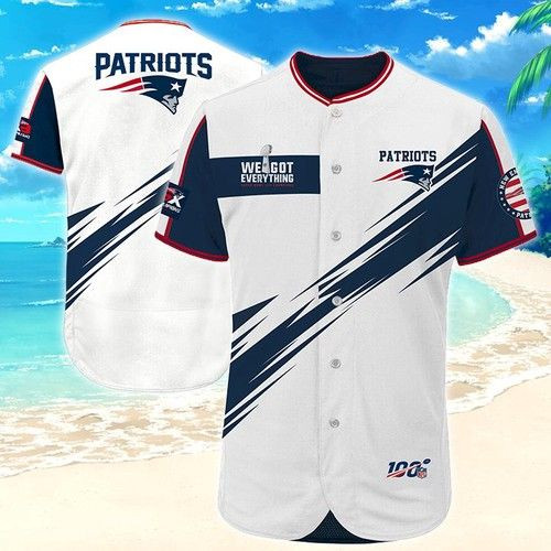 New England Patriots Summer Hawaiian Shirt
