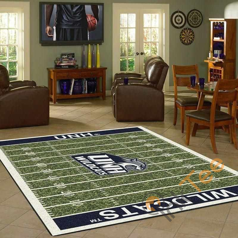 New Hampshire Wildcats Home Field Area Rectangle Rug