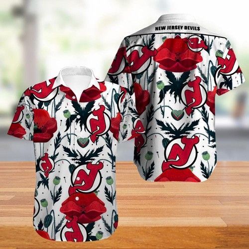 New Jersey Devils Hawaiian Shirt