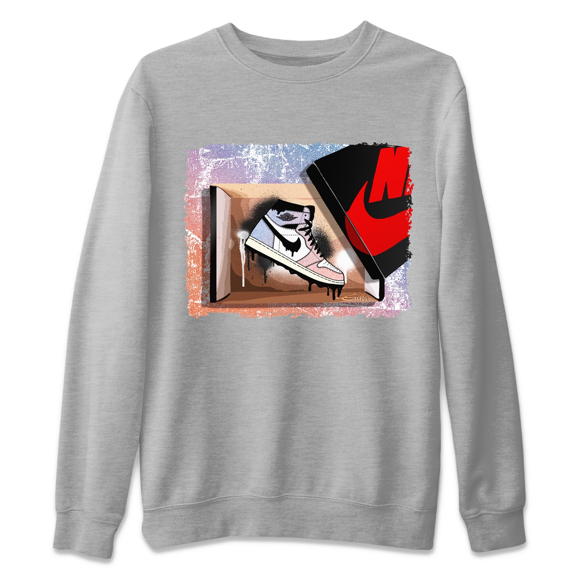 New Kicks Unisex Sweater – Air Jordan 1 Skyline, Sneakers Matching Sweater