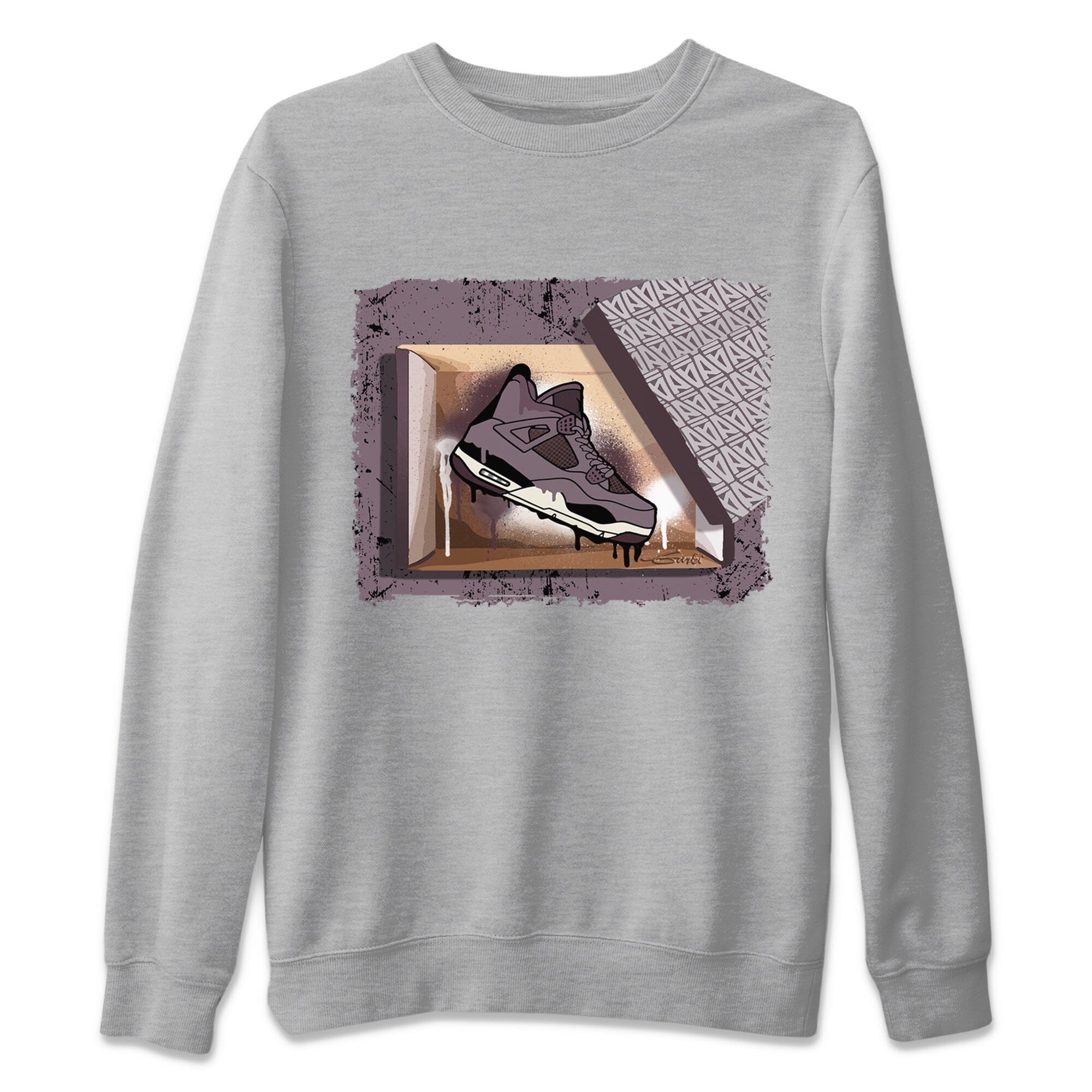 New Kicks Unisex Sweater – Air Jordan 4 A Ma Maniere, Sneakers Matching Sweater