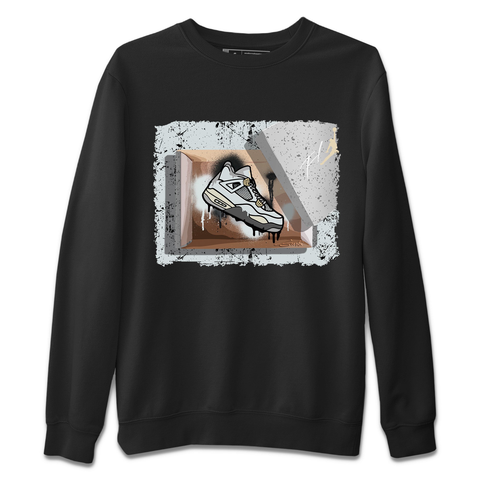 New Kicks Unisex Sweater – Air Jordan 4 Craft, Sneakers Matching Sweater