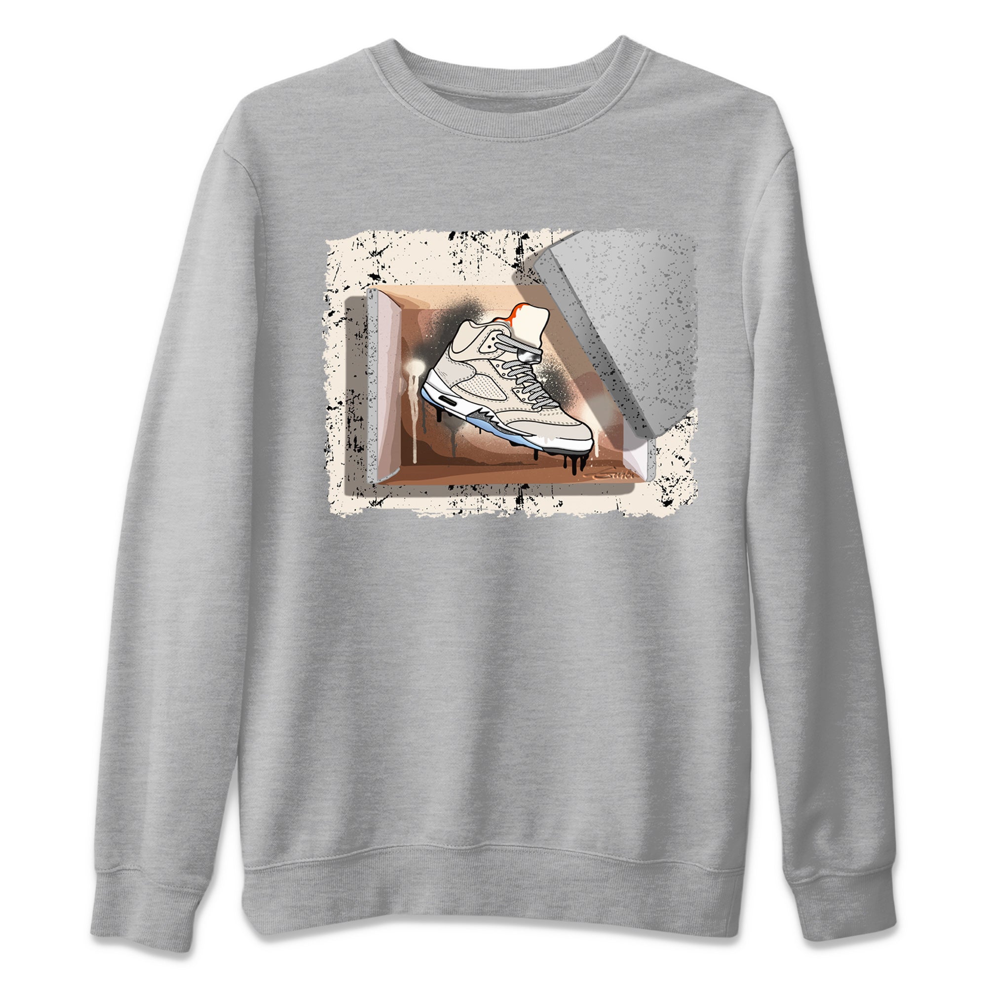 New Kicks Unisex Sweater – Air Jordan 5 Craft, Sneakers Matching Sweater