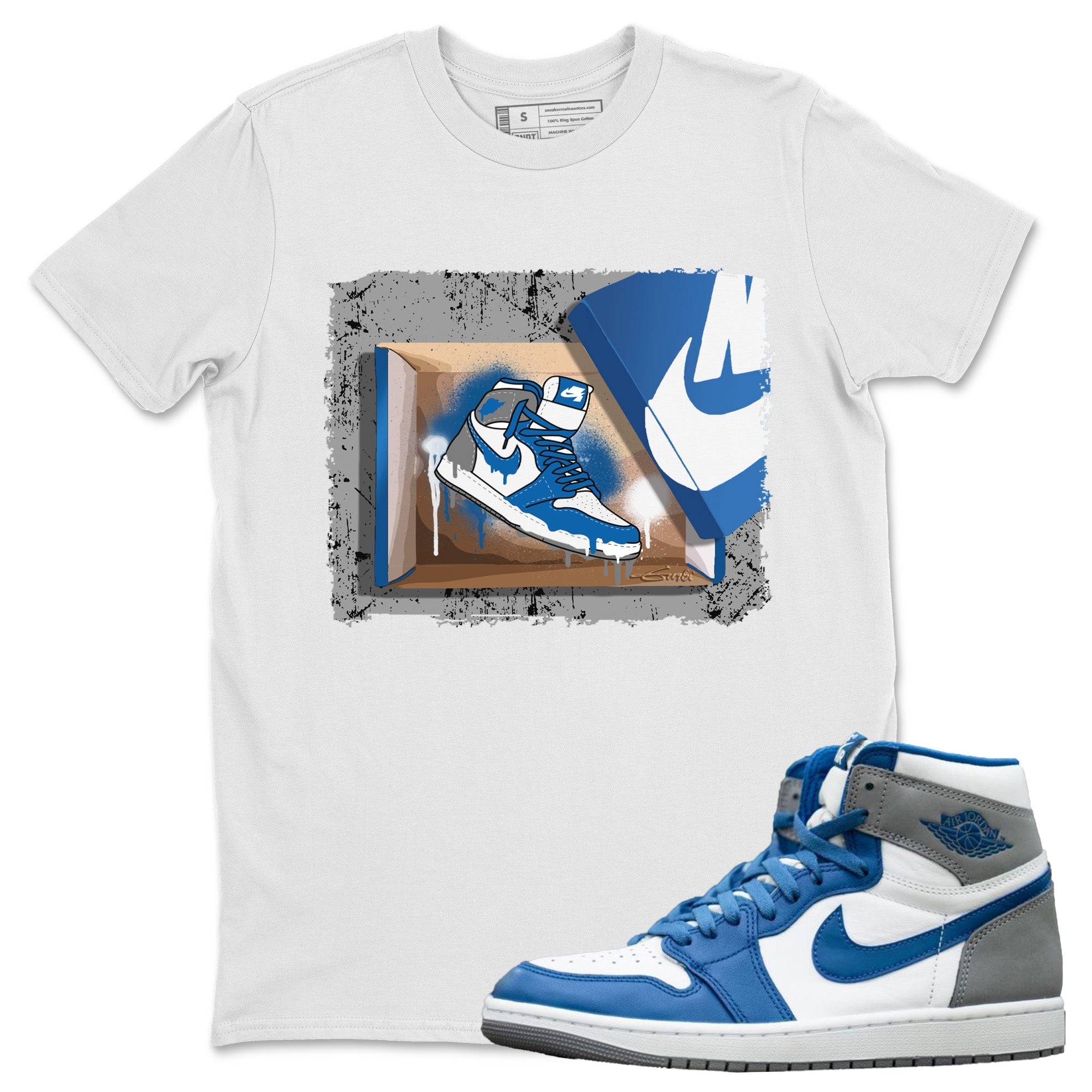 New Kicks Unisex Tshirt – Air Jordan 1 True Blue