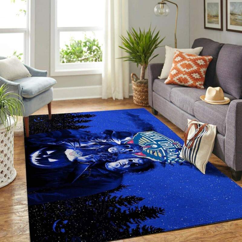 New Orleans Pelicans Living Room Area Rectangle Rug