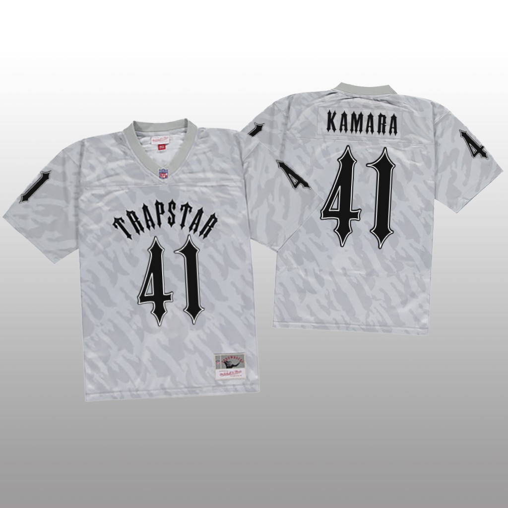 New Orleans Saints Alvin Kamara Gray Trapstar - Men's