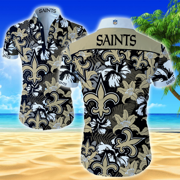 New Orleans Saints Football Hawaiian Shirt