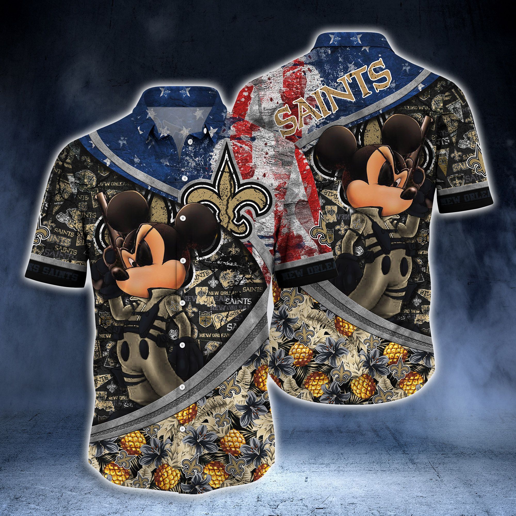New Orleans Saints NFL-Hawaii Shirt Style Hot Trending