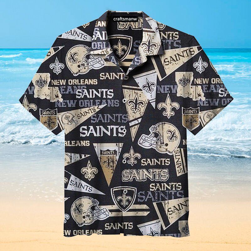 New Orleans Saints NFL – Premium Hawaiian Shirt – Gift For Sports Lovers