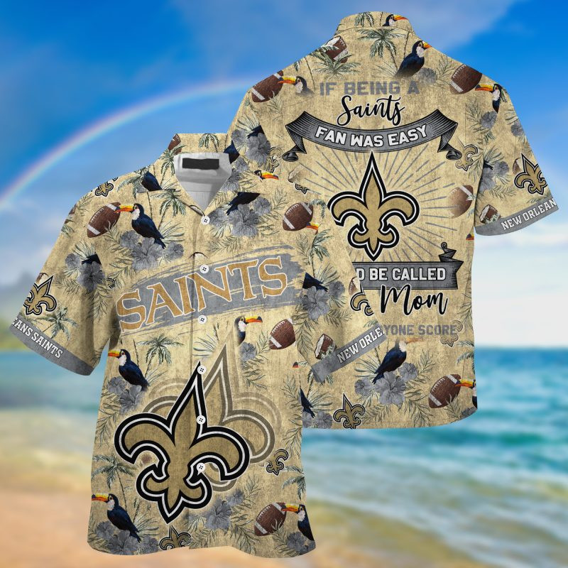 New Orleans Saints NFL Summer – Hawaii Shirt For This Season – Gift For Sport Lovers Sporty Mom Lets Everyone Score