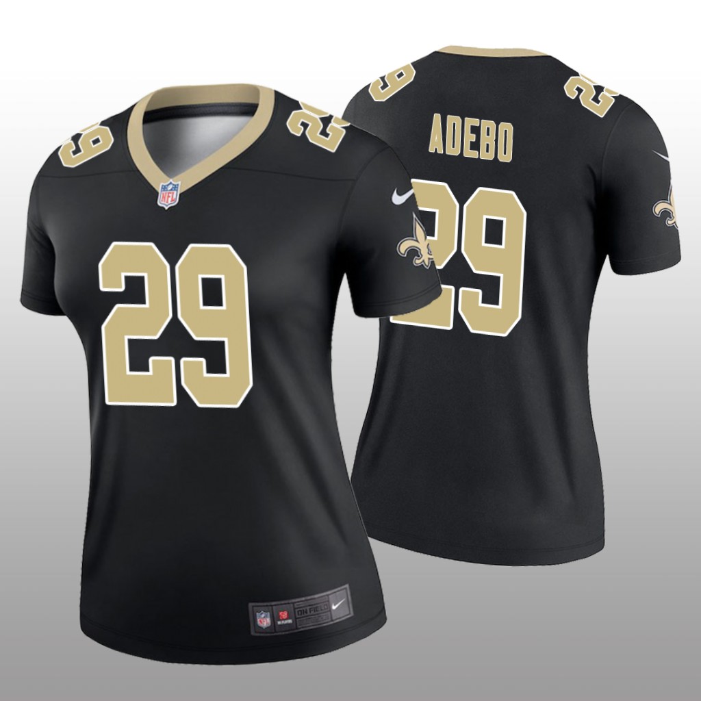 New Orleans Saints Paulson Adebo Black Jersey Legend - Women's