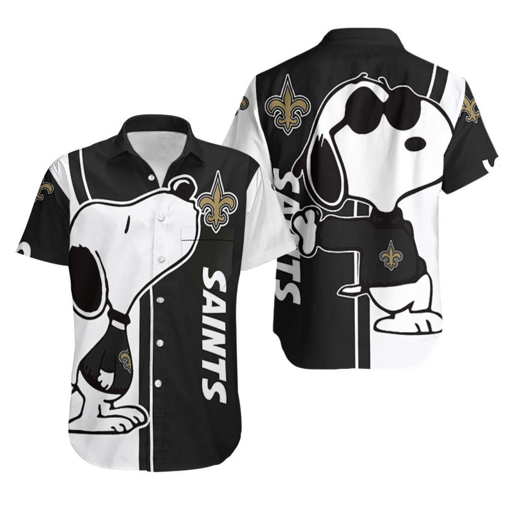 New Orleans Saints Snoopy Lover Printed Hawaiian Shirt