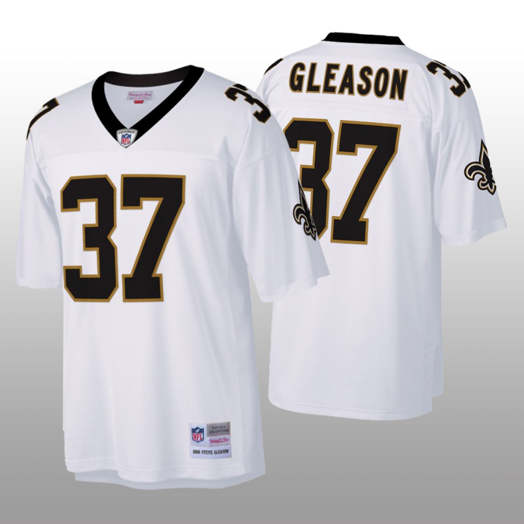 New Orleans Saints Steve Gleason Mitchell & Ness White Legacy Jersey - Men's
