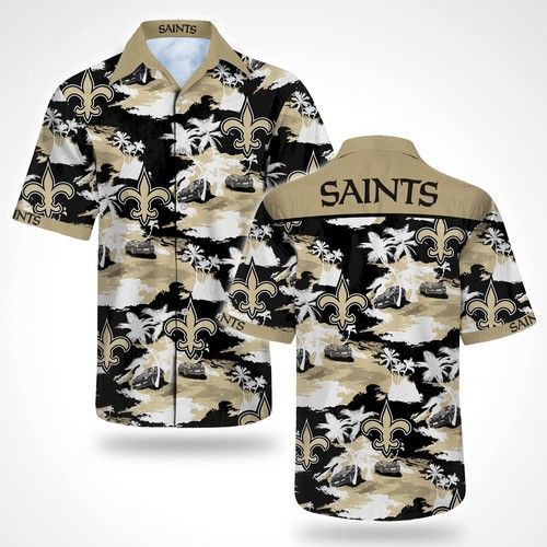 New Orleans Saints Summer Hawaiian Shirt