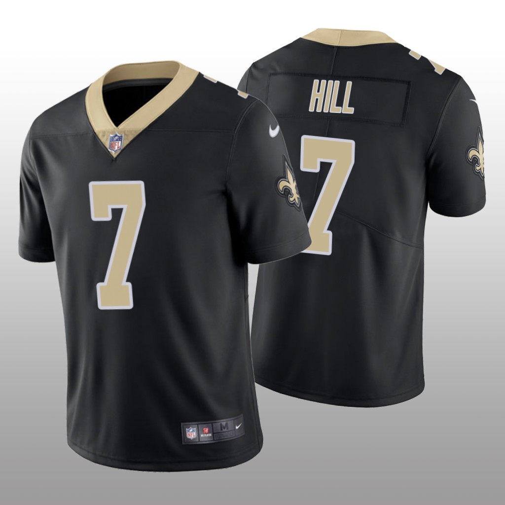 New Orleans Saints Taysom Hill Black Jersey Vapor Limited - Men