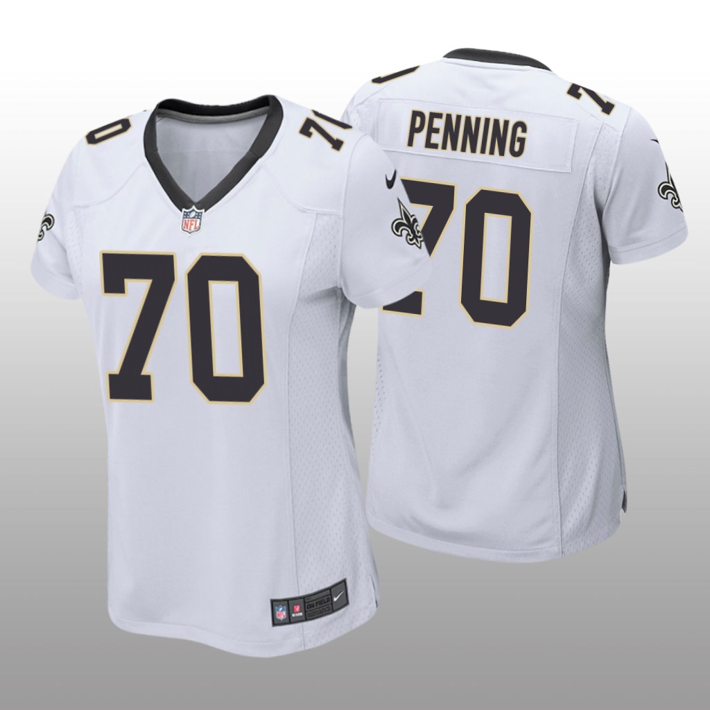New Orleans Saints Trevor Penning White Jersey Game - Women's