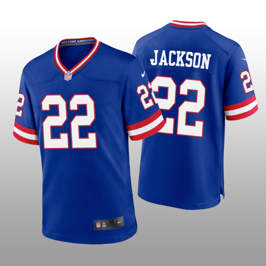 New York Giants Adoree' Jackson Royal Jersey Classic Game - Men's