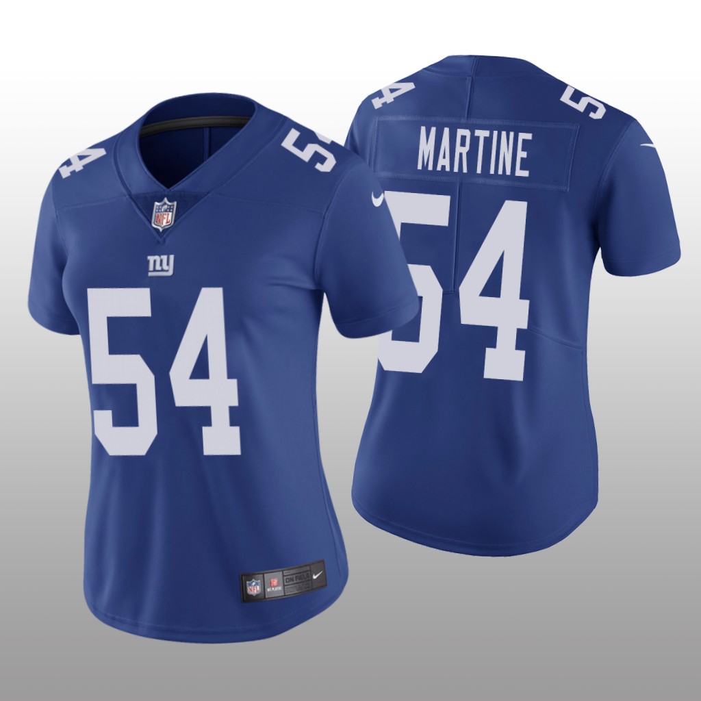 New York Giants Blake Martinez Royal Jersey Vapor Limited - Women's