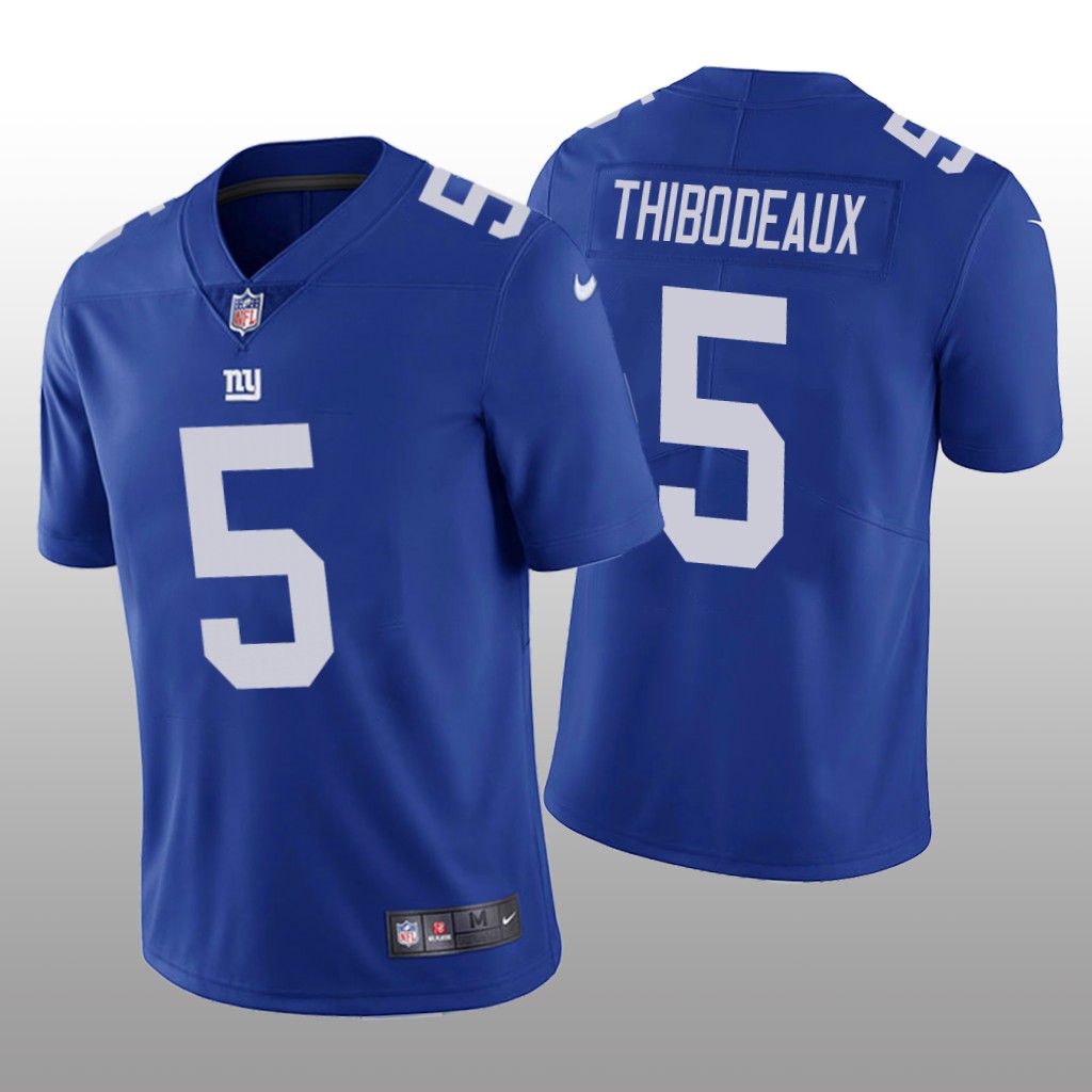 New York Giants Blue 2022 NFL Draft Vapor Limited Kayvon Thibodeaux Jersey