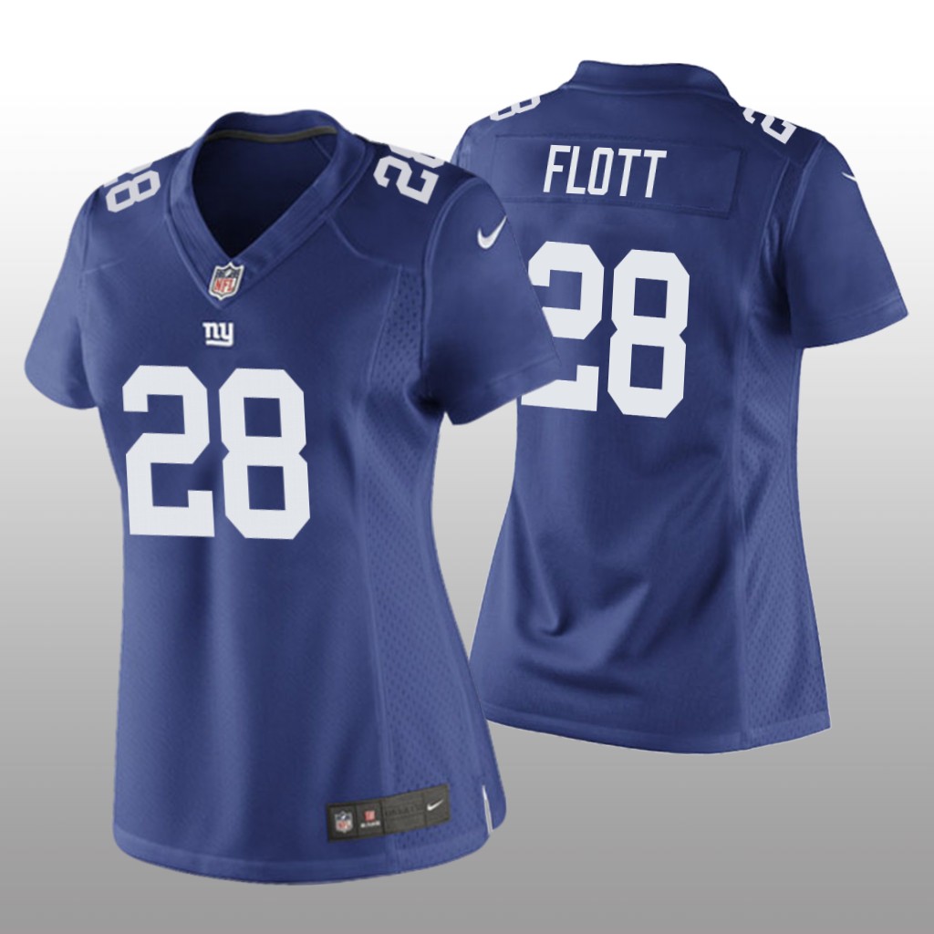 New York Giants Cordale Flott Royal Jersey Game - Women's