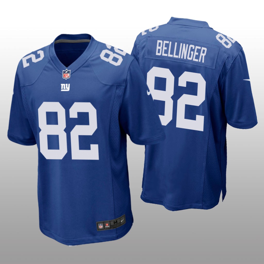 New York Giants Daniel Bellinger Royal Jersey Game - Men's