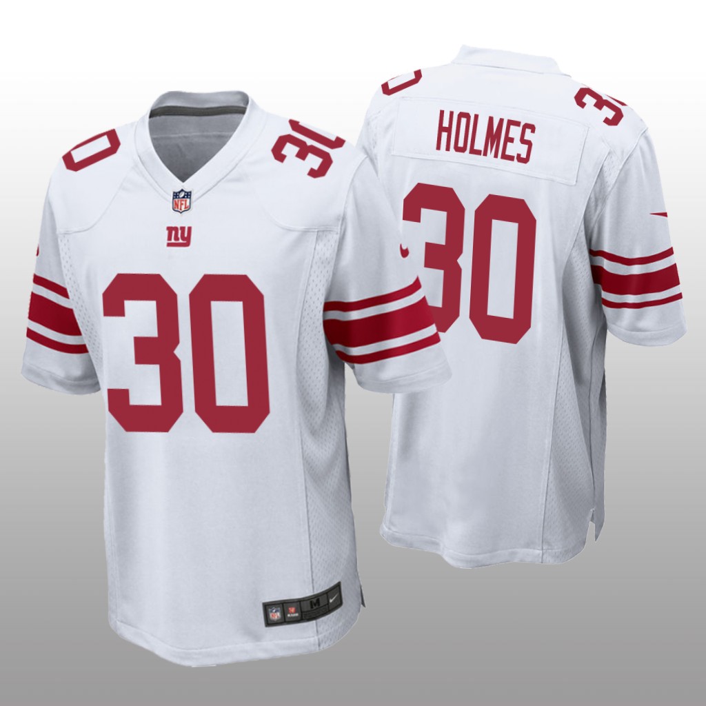 New York Giants Darnay Holmes White Jersey Game - Men's