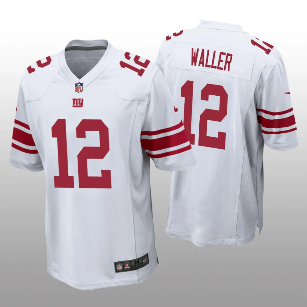 New York Giants Darren Waller White Jersey Game - Men's