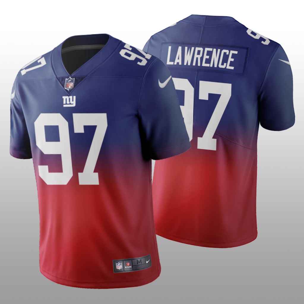 New York Giants Dexter Lawrence Royal Gradient Jersey Color Crash - Men's