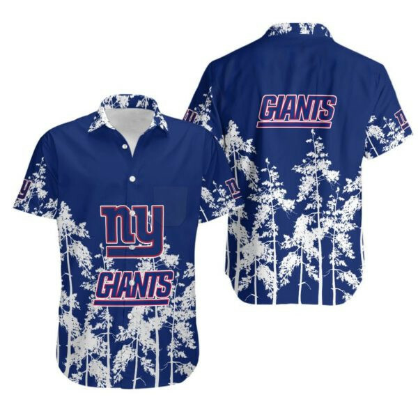 New York Giants Football Hawaiian Shirt