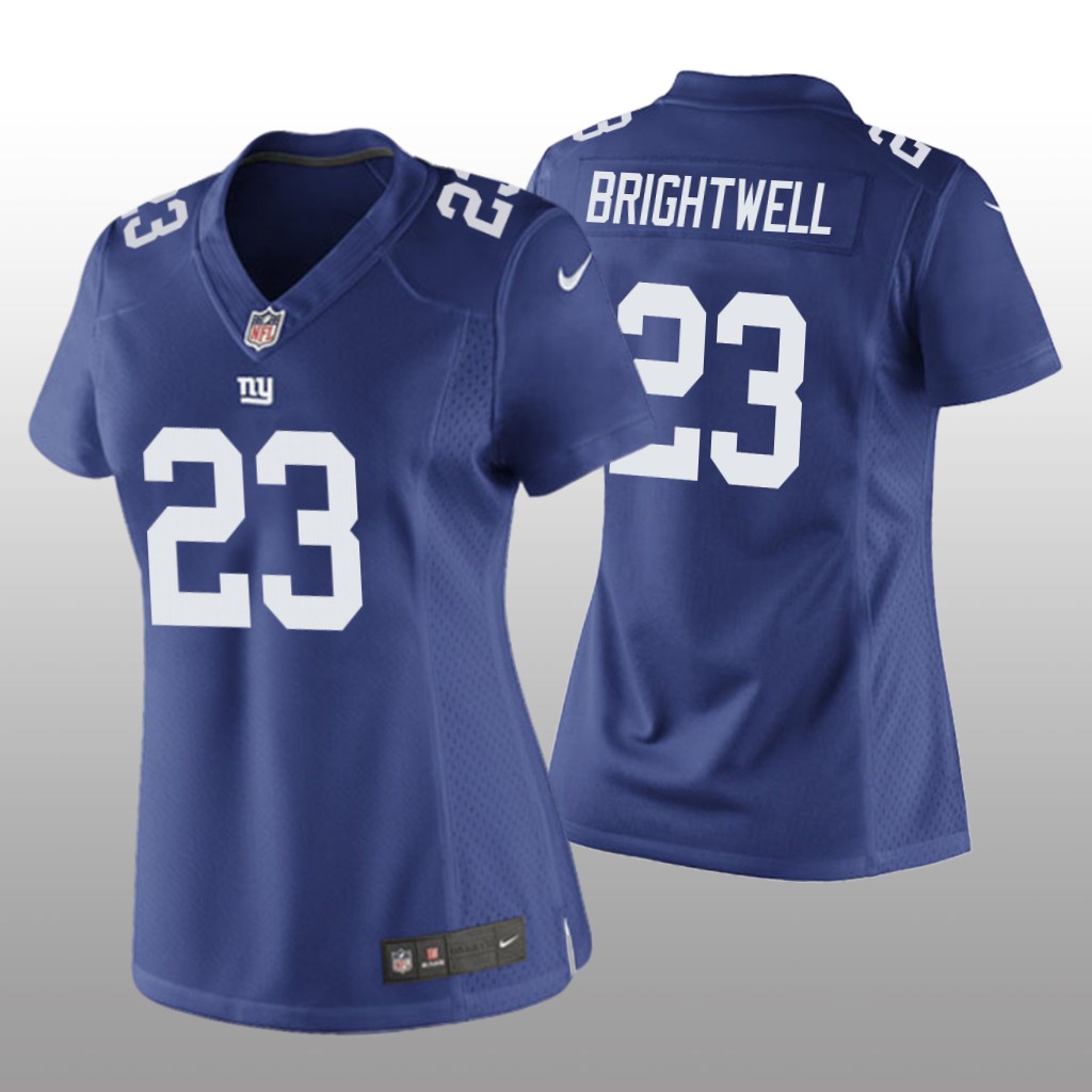 New York Giants Gary Brightwell Royal Jersey Game - Women's