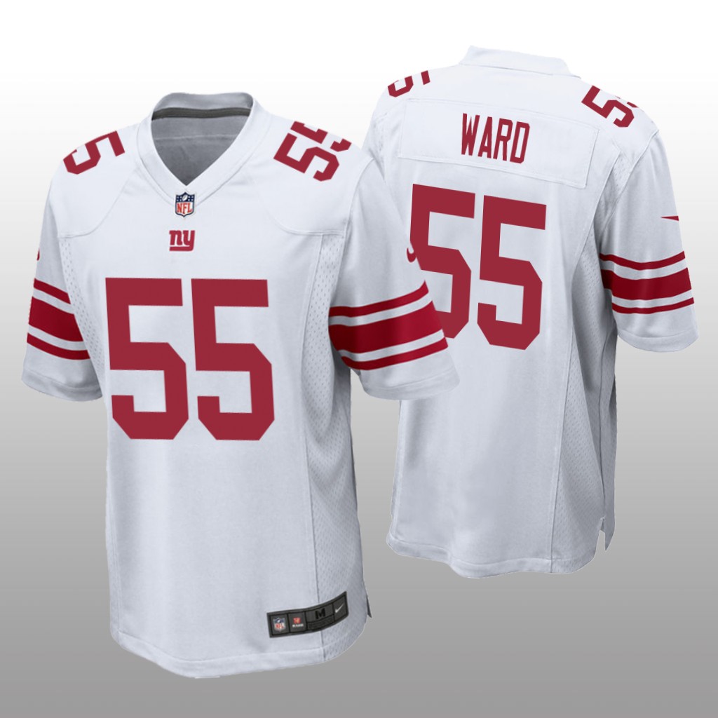 New York Giants Jihad Ward White Jersey Game - Men's