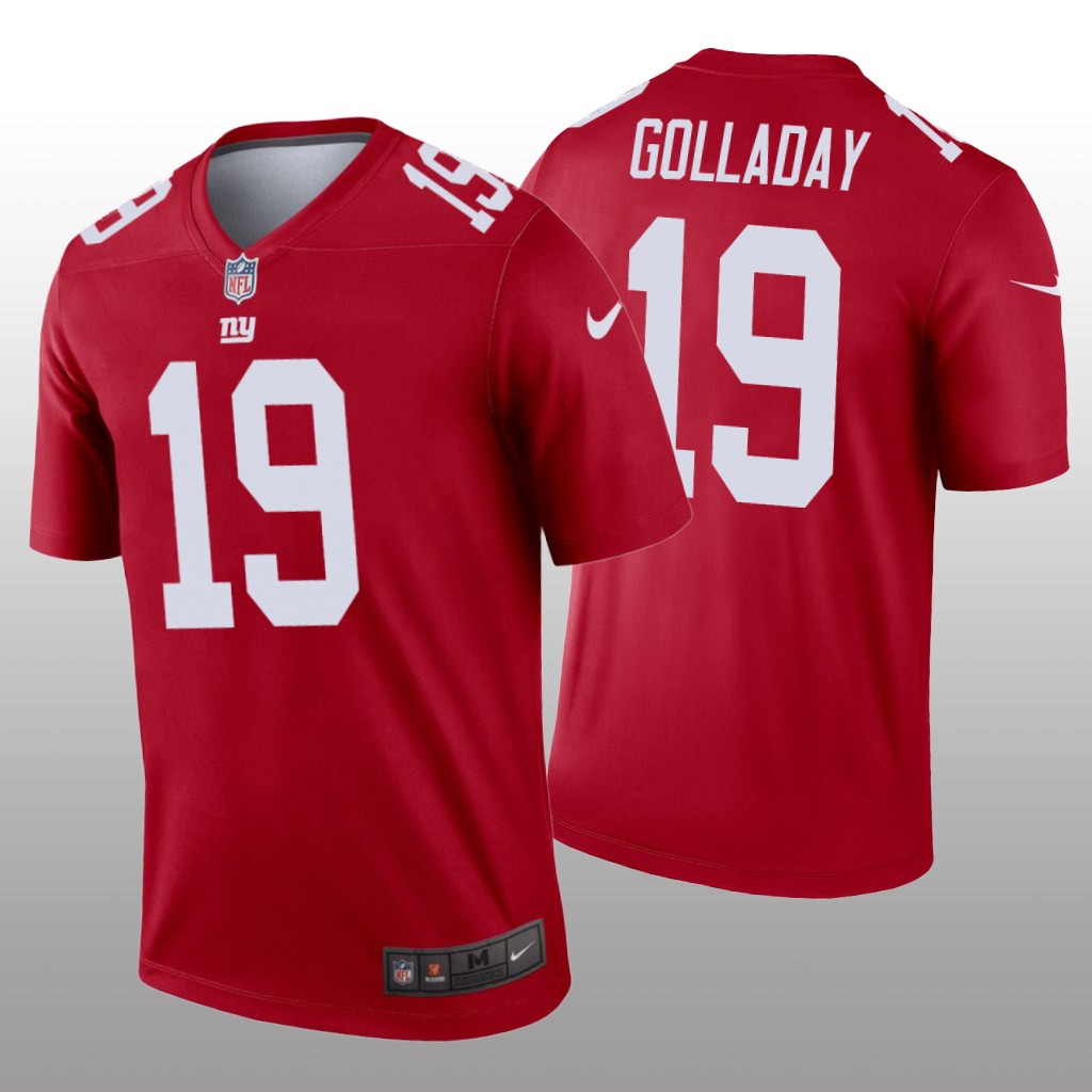 New York Giants Kenny Golladay Red Jersey Inverted Legend - Men's