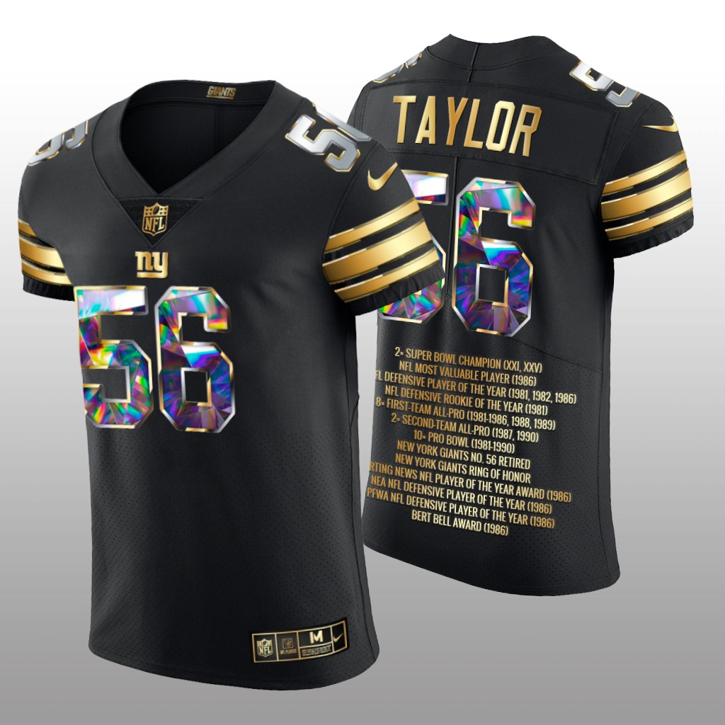 New York Giants Lawrence Taylor Black Diamond Edition Career Highlights - Men's