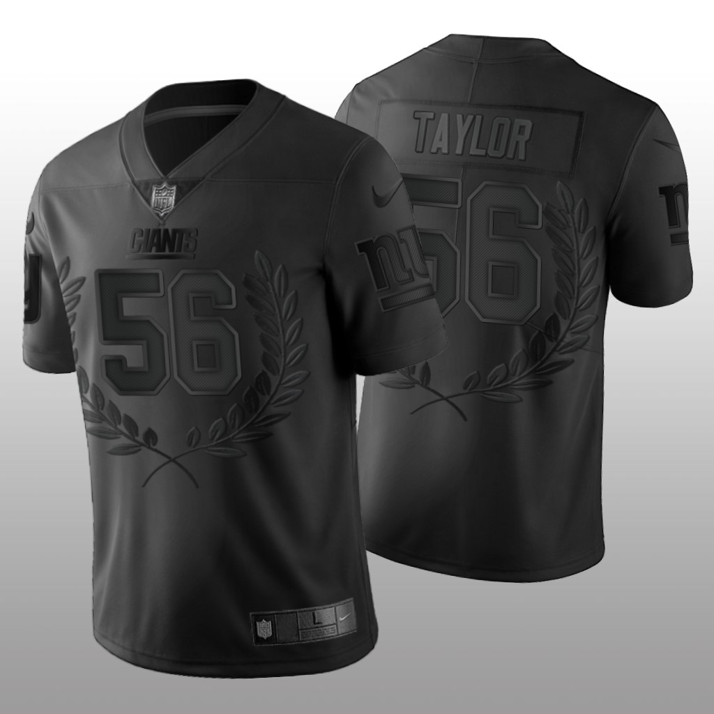 New York Giants Lawrence Taylor Black Jersey 2020 Limited