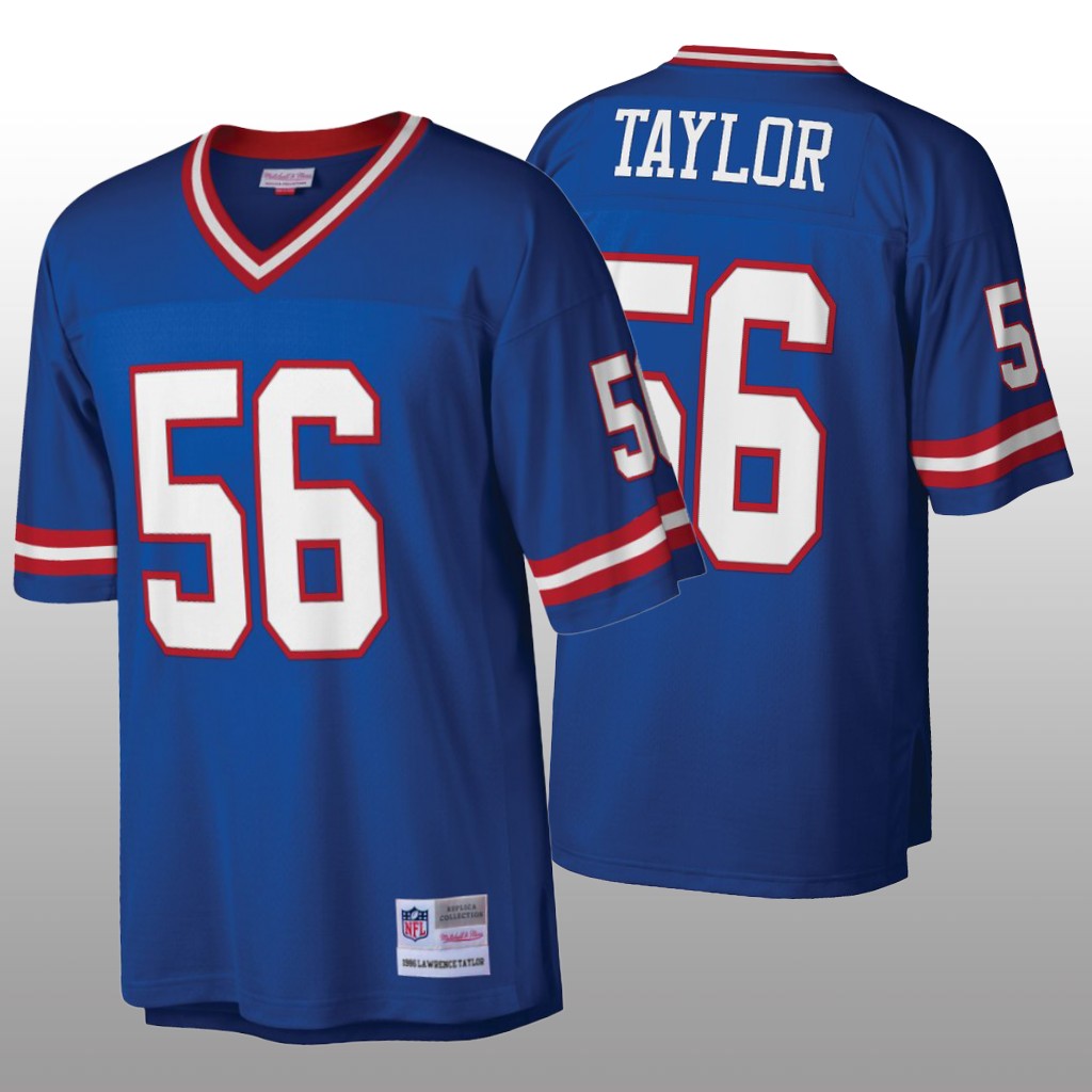 New York Giants Lawrence Taylor Royal Vintage Jersey - Men's
