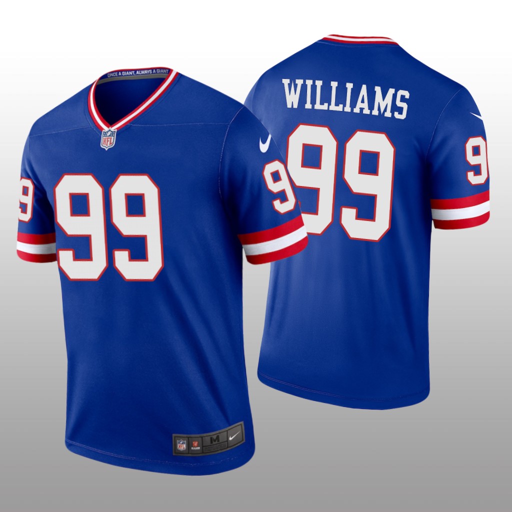 New York Giants Leonard Williams Royal Jersey Classic Legend - Men's