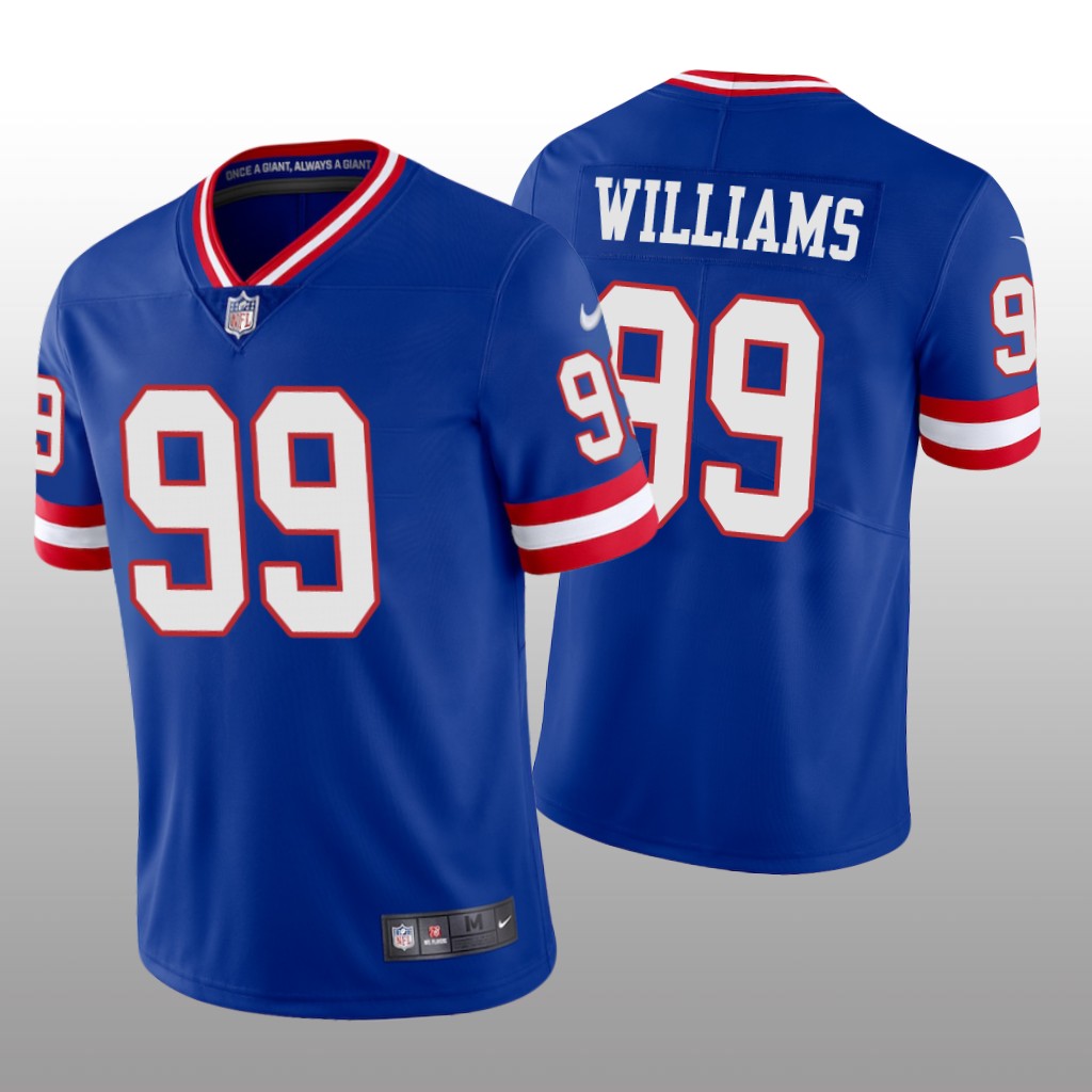 New York Giants Leonard Williams Royal Jersey Vapor Limited - Men's