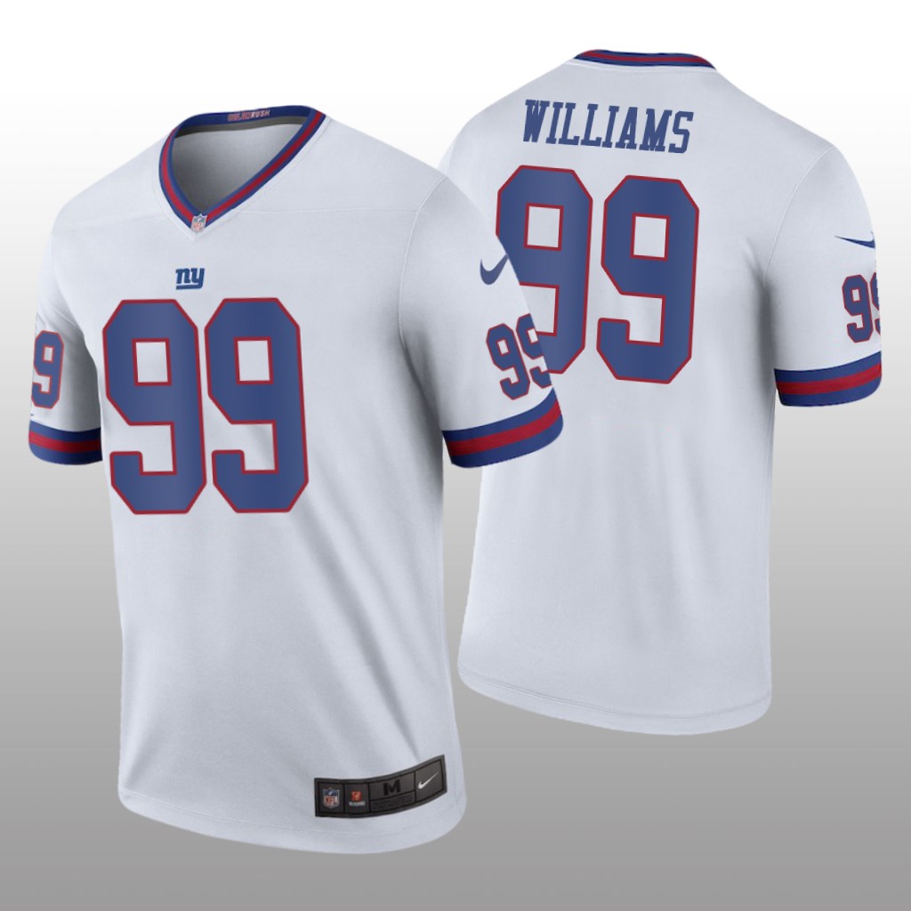 New York Giants Leonard Williams White Jersey Color Rush Legend - Men's