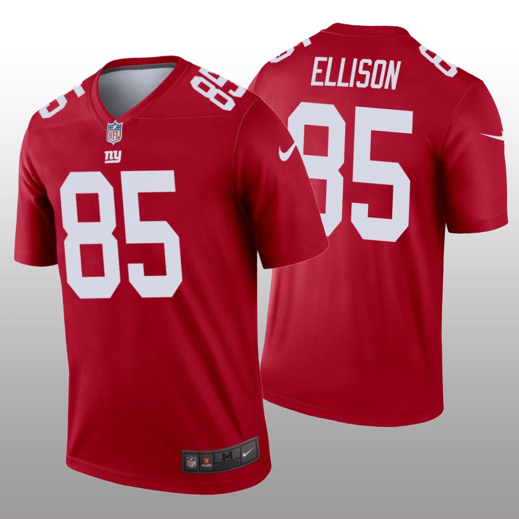 New York Giants Rhett Ellison Red Jersey Inverted Legend - Men's