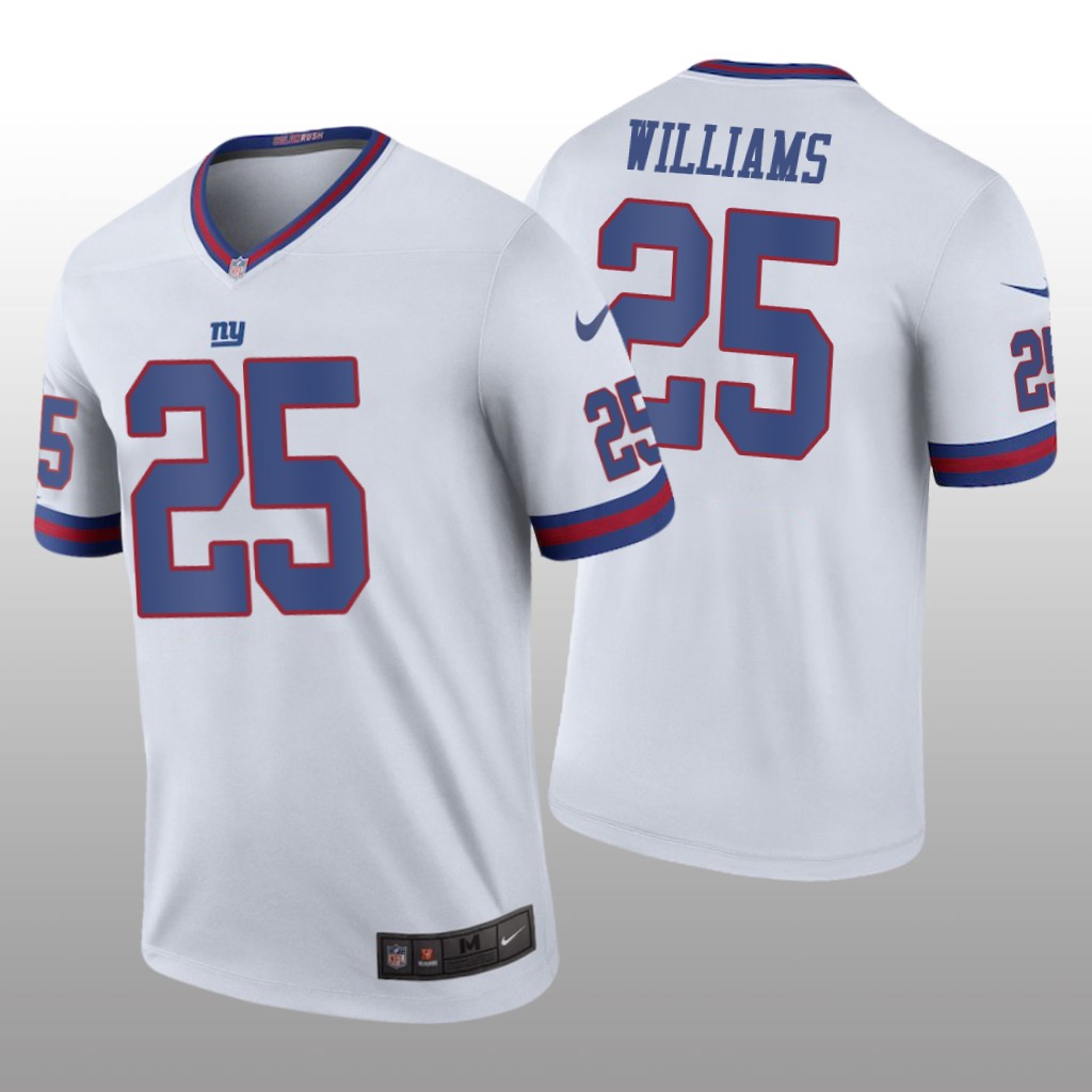 New York Giants Rodarius Williams White Jersey Color Rush Legend - Men's