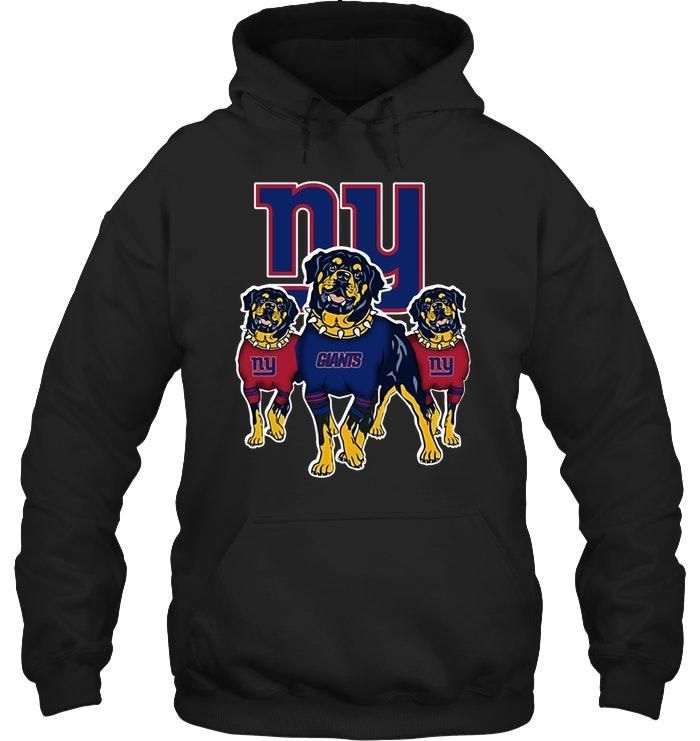 New York Giants Rottweilers Fan Hoodie Hoodie