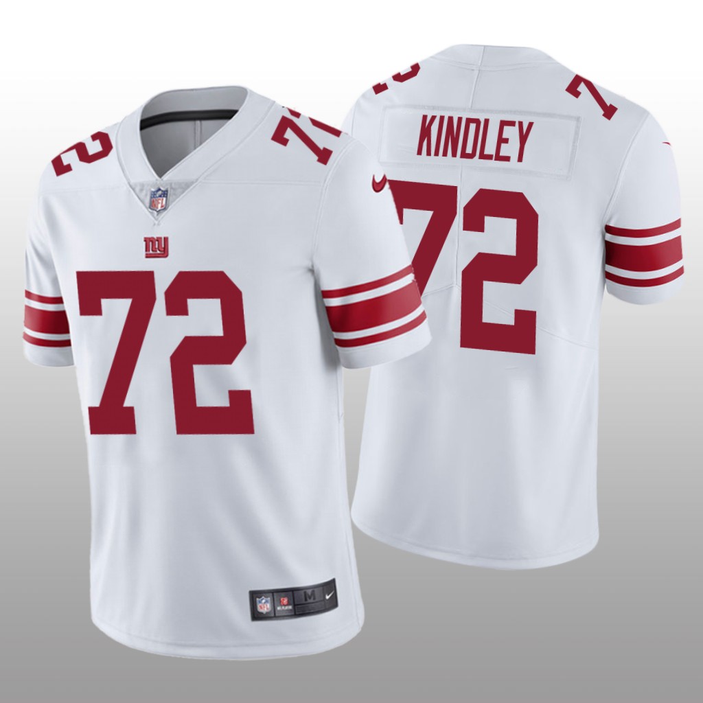 New York Giants Solomon Kindley White Jersey Vapor Limited - Men's